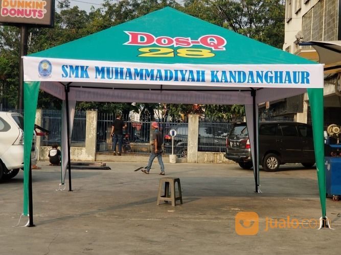 Kover Tenda Kafe Ukuran 4x4 Digital Print