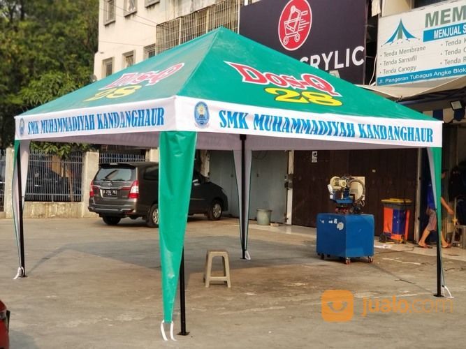 Kover Tenda Kafe Ukuran 4x4 Digital Print