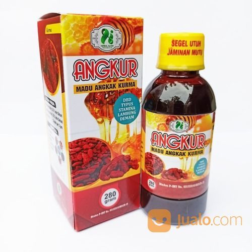 ANGKUR Madu Angkak Kurma / Obat Demam DBD Tipes Meningkatkan Trombosit