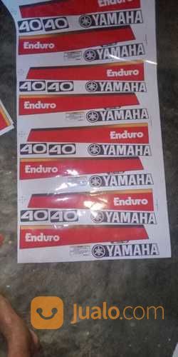 Stiker Mesin Tempel 15 PK, 40 PK
