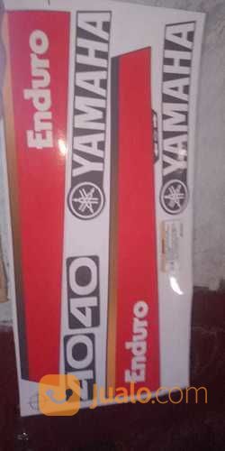 Stiker Mesin Tempel 15 PK, 40 PK