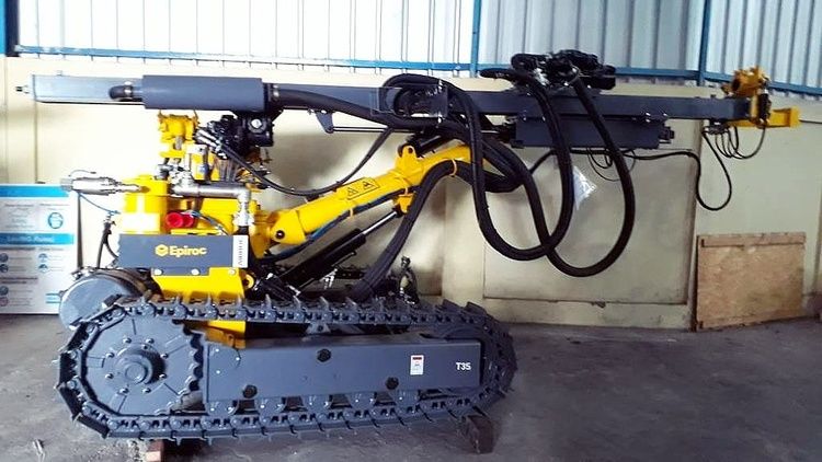 Rock Drill CRD Epiroc Airroc T35 ( Mesin Bor Drill Rig ) Harga Murah Termurah RAGS MACHINERY