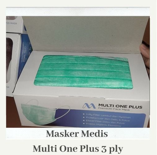 Masker Medis Multi One Plus 3 Ply (Ready Stok)