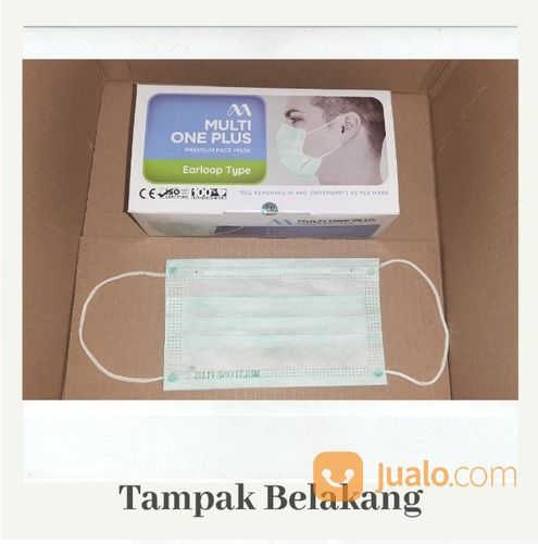 Masker Medis Multi One Plus 3 Ply (Ready Stok)
