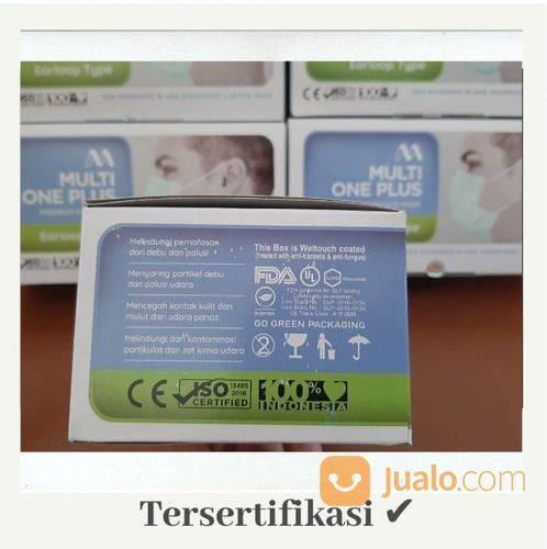 Masker Medis Multi One Plus 3 Ply (Ready Stok)