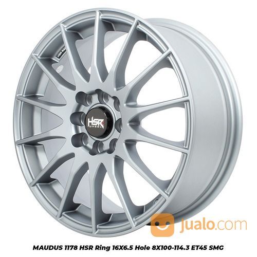 Velg Mobil Pelek Jari-Jari HSR MAUDUS 1178 Ring 16 Buat Agya Ayla Brio Avanza Livina Xenia