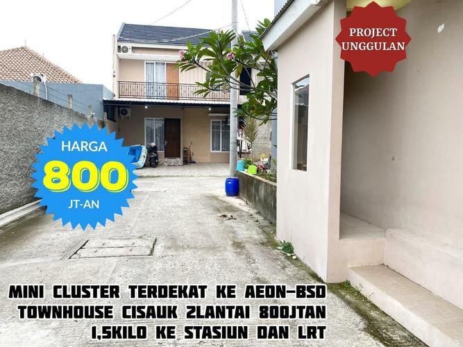 Perumahan Di Cisauk Tangerang Dekat Stasiun | TOWNHOUSE CISAUK