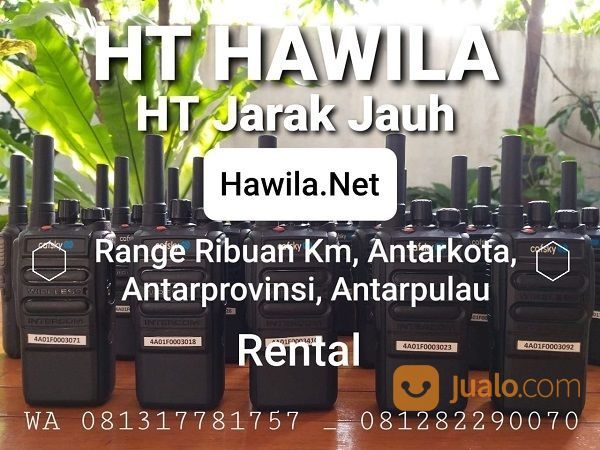 Sewa HT Cafsky Rental Handy Talky GSM Penyewaan Walkie Talkie 4G Radio Netwok HT 4G Cellular