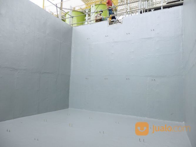 Pelapisan Fiberglass Lining FRP, Perbaikan Talang Air Bocor