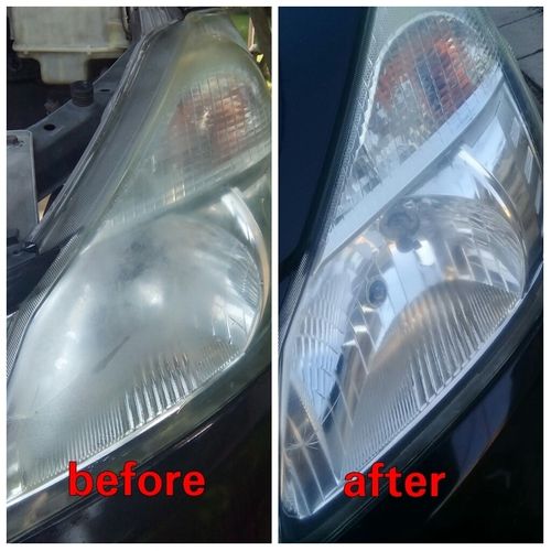 Poles Lampu Mobil - Kaca Mobil Kembali Clink