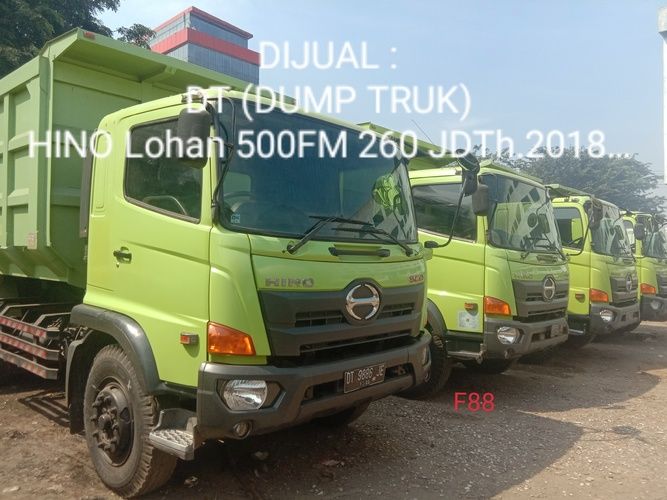 Hino Lohan 500.FM 260 JD,Dump Truk,Indeks 26 Kubik