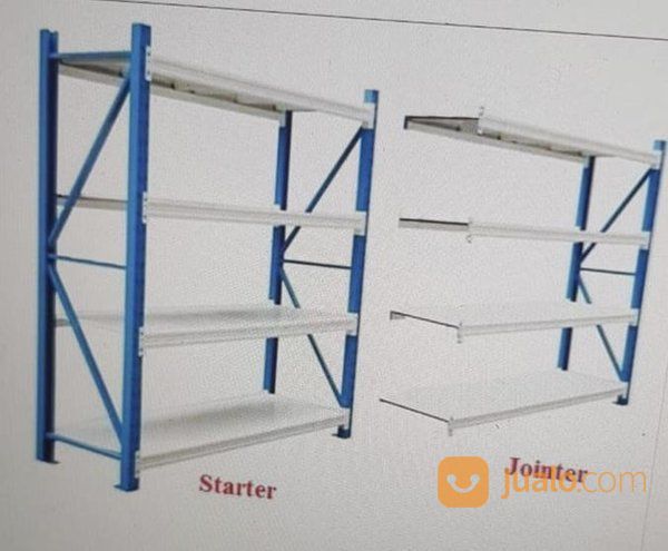 RAK BESI / RAK GUDANG KAP.250kg/Level