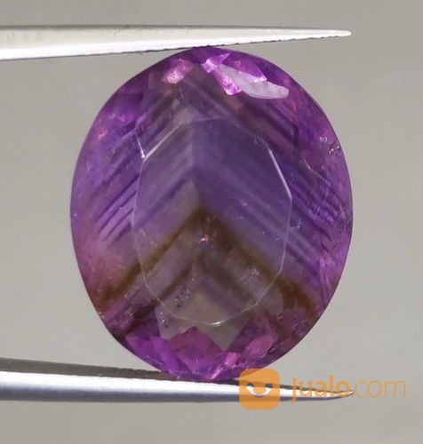 Batu Junjung Drajat Ungu Ametis Antik Asli Kode 2041