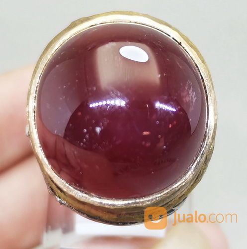 Batu Merah Delima Rubi Ukuran Besar Asli Kode 2036