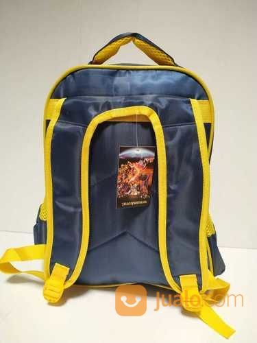 Tas Impor Quality Ransel Emboss Anak 3D Robot Karakter