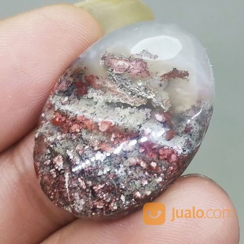 Batu Akik Badar Lumut Trenggalek Asli