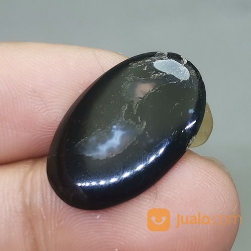 Batu Akik Yaman Hitam Unik Asli