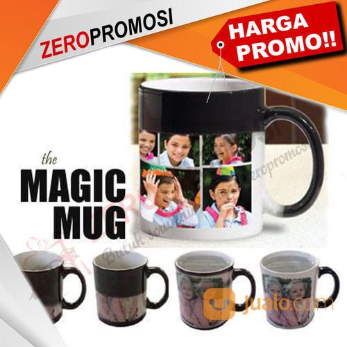 MAGIC MUG CUSTOM / MUG AJAIB / MUG UNIK / DESAIN FULL COLLOR