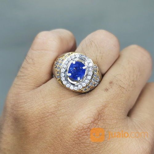 Batu Akik Blue Safir Selon Asli Kode 1938