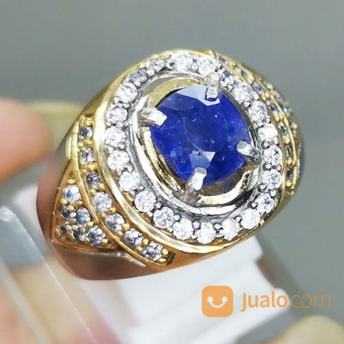 Batu Akik Blue Safir Selon Asli Kode 1938