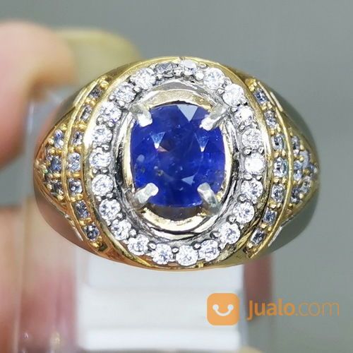 Batu Akik Blue Safir Selon Asli Kode 1938