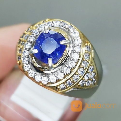 Batu Akik Blue Safir Selon Asli Kode 1938