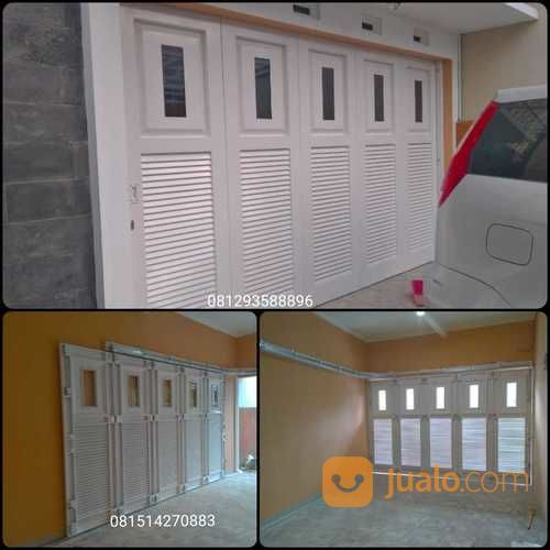 Pintu Sliding Garasi Pintu Besi Powder Coating