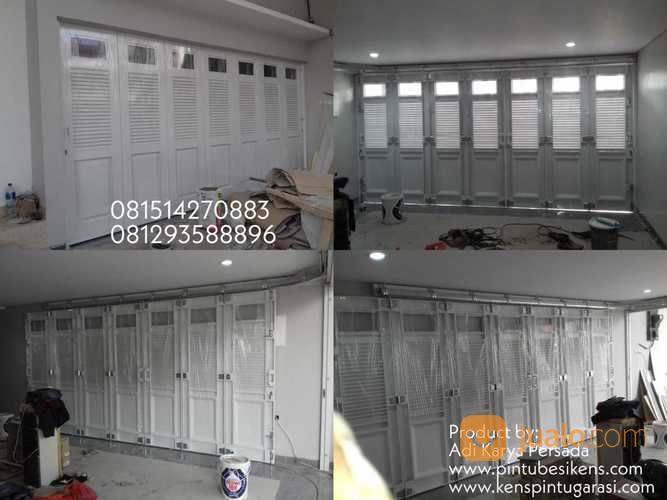 Pintu Sliding Garasi Pintu Besi Powder Coating
