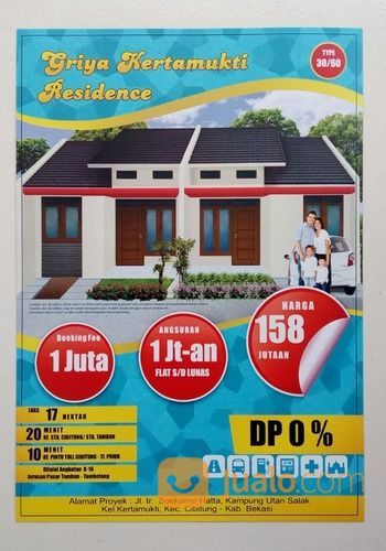 Rumah Subsidi Exclusive "Griya Kertamukti Residence Cibitung"