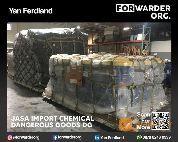 Jasa Import Chemical Dangerous Goods DG | Forwarder Org