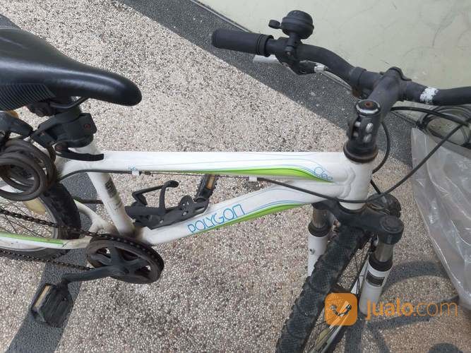 Sepeda Polygon ,Kondisi Bagus ,Warna Putih 20 Inch , Murah Bangett