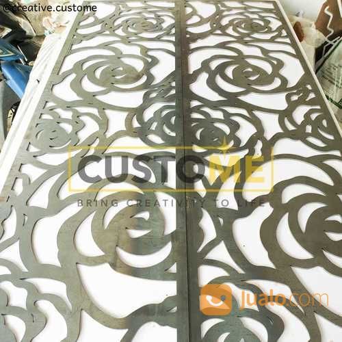 Jasa Laser Cutting Metal Stainless Steel, Besi, Aluminium, Plat Cutting