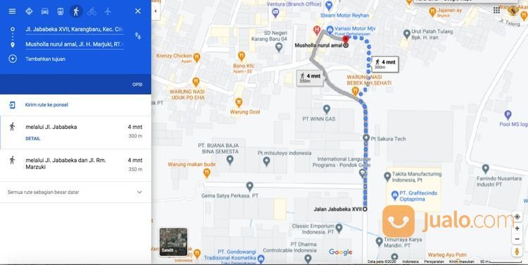 Kontrakan 6 Pintu Dekat Kawasan Industri Jababeka 1