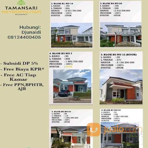 Rumah Siap Huni Di Lihaga2 Tamansari Metropolitan Manado