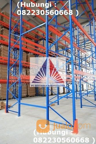 Distributor Rak Heavy Duty Selective Pallet Rak DACHANG Ready Stok