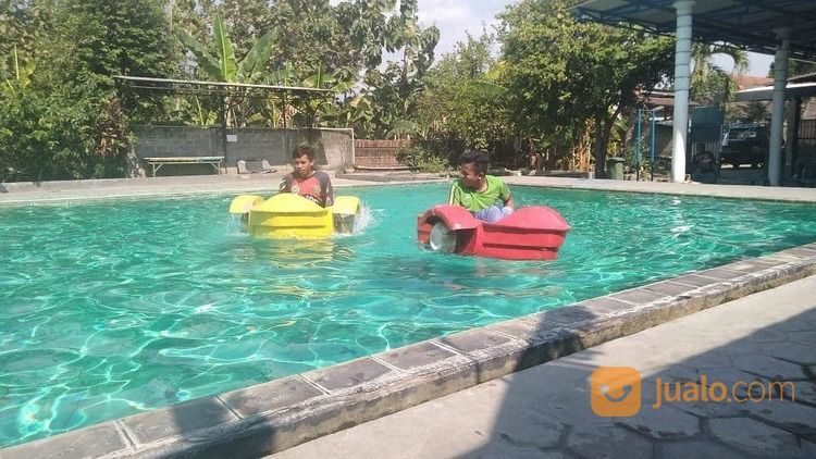 Mainan Air Hand Boat Perahu Kayuh Tangan