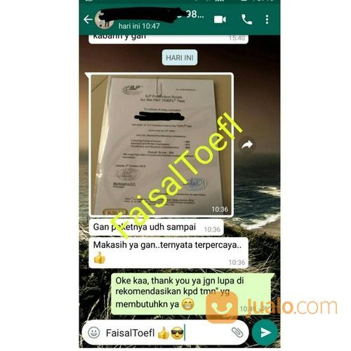 Premium Quality Jasa Sertifikat Toefl Dan Ielts