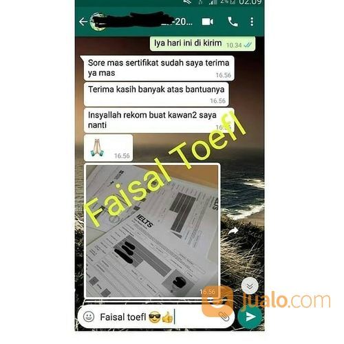 Premium Quality Jasa Sertifikat Toefl Dan Ielts