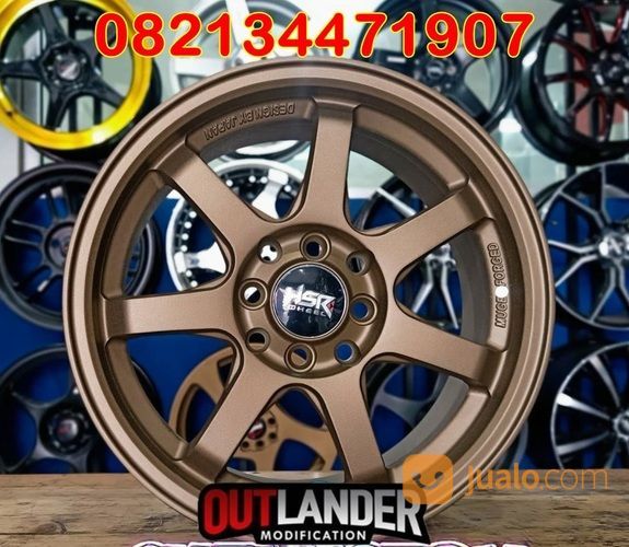 TOKO VELG MOBIL KENDAL READY VELG TIPE GAYAK 786 HSR R15X7 H8X100-114,3 ET40 MBRZ