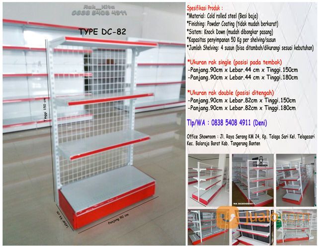 RAK DISPLAY MINIMARKET DOUBLE STARTER DC82