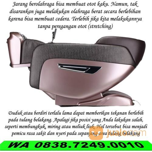 Kursi Pijat Rovos Type R 775 W Untuk Terapi Keluhan Tulang Belakang