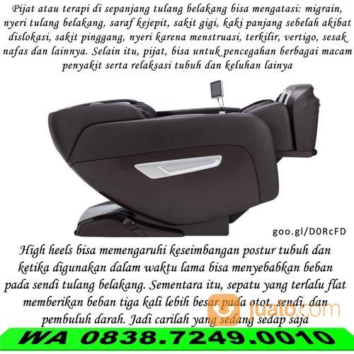 Kursi Pijat Rovos Type R 775 W Untuk Terapi Keluhan Tulang Belakang