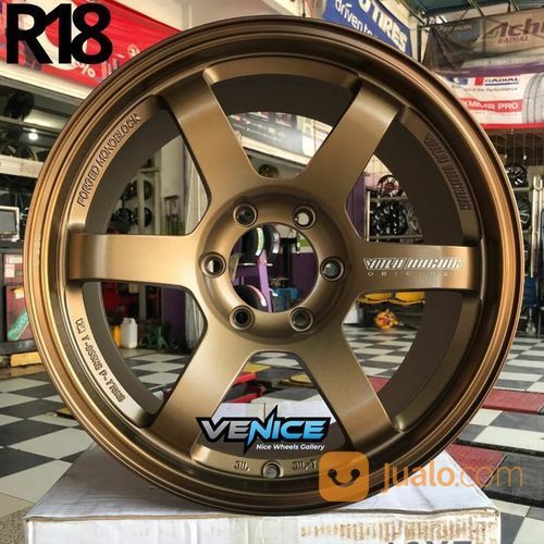 Velg Racing Ring 18 Tipe Tokyo Warna Bronze Untuk Fortuner Pajero Trailblazer Dll