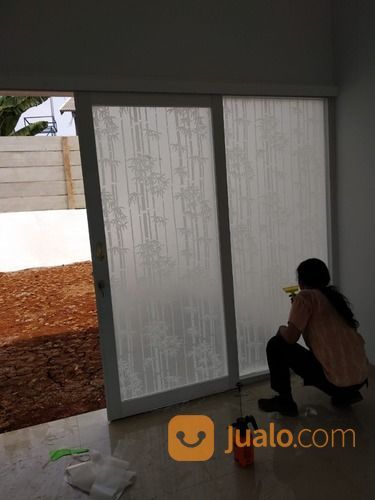 Sticker Kaca Sandblast Serpong citayem depok