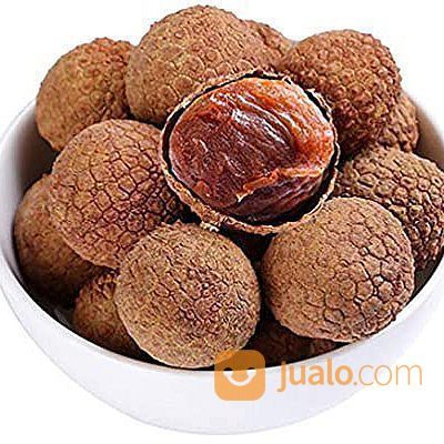 Leci Kering Kulit Cangkang Dried Buah Lychee Manis Diawetkan With Shell Campuran