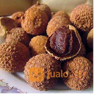Leci Kering Kulit Cangkang Dried Buah Lychee Manis Diawetkan With Shell Campuran