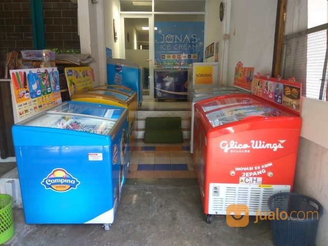 Ice Cream Es Krim AICE JOYDAY CAMPINA INDOESKRIM KORUDO GLICO WINGS WALLS