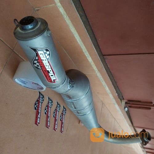 KNALPOT KOLONG KUPANG RX KING RACING GASPOL UNTUK BLEYER NGEDOT JOS
