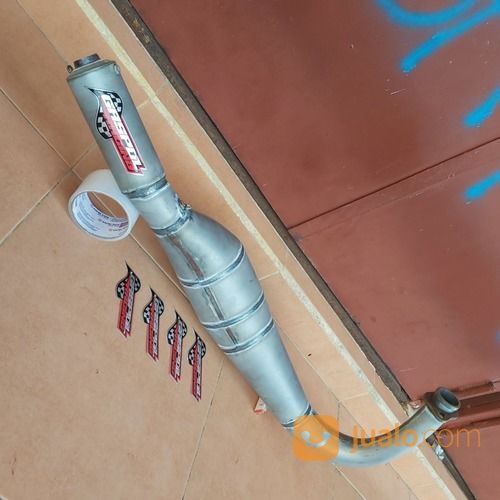 KNALPOT KOLONG KUPANG RX KING RACING GASPOL UNTUK BLEYER NGEDOT JOS