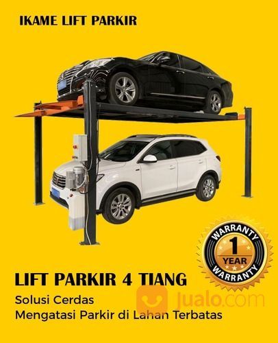 HIDROLIK LIFT PARKIR MOBIL 4 TIANG 2meter